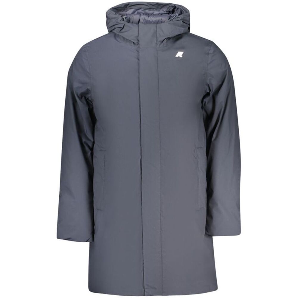 K-WAY Blue Polyester Men's Men's Jacket